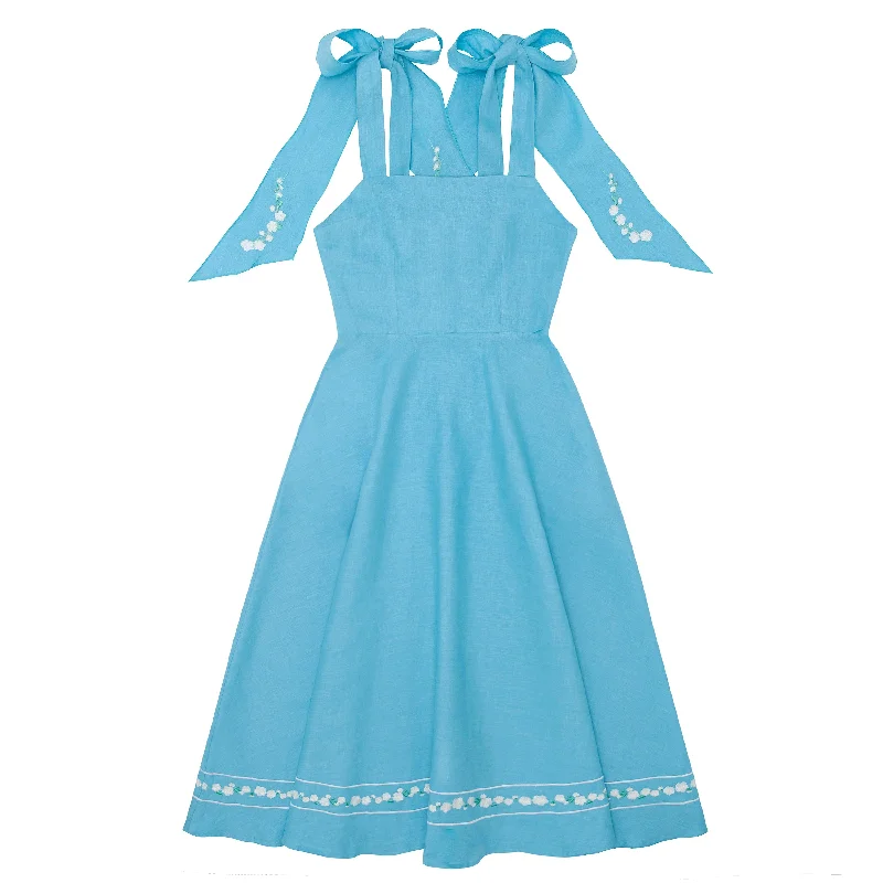 Minnow x Fanm Mon Women's Lagoon Tie Knot Dress Dark color unclassified dresses