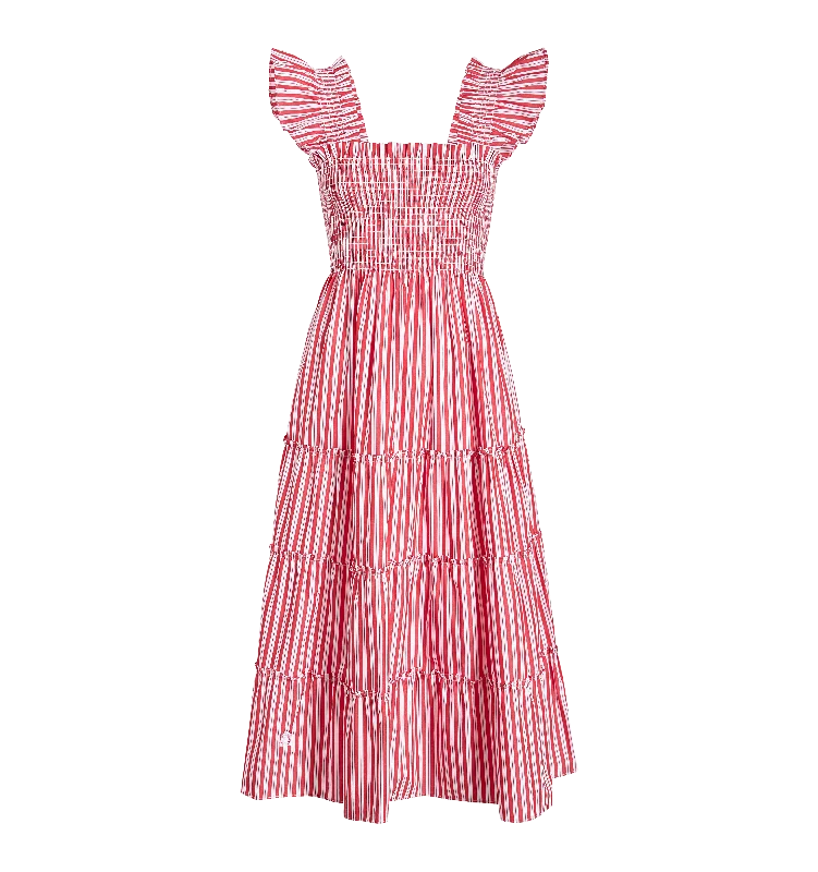 The Ellie Nap Dress in Red Stripe Graduation unclassified dresses