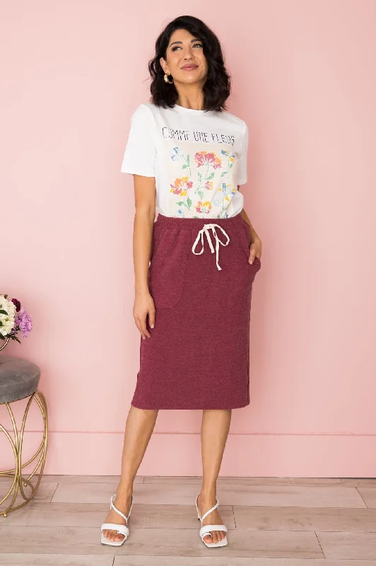 Cheer & Laughter Tie Waist Skirt