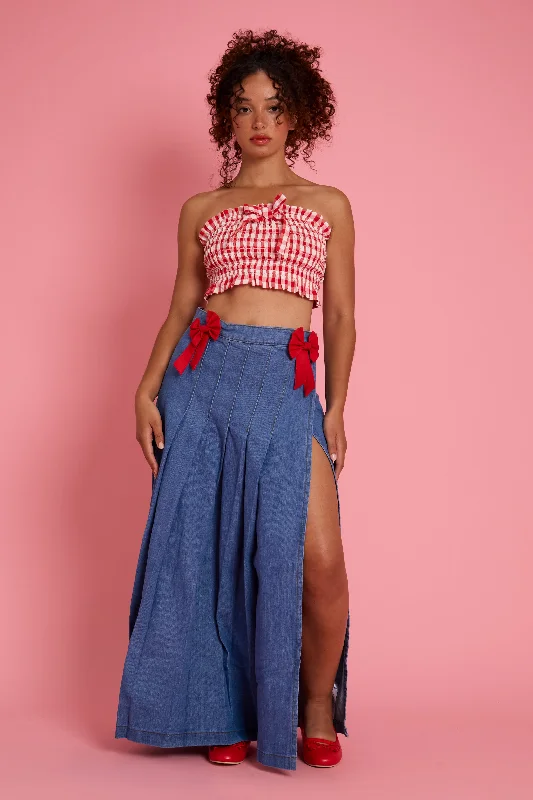 Beau Denim Skirt