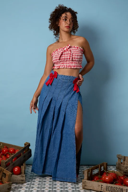 Beau Denim Skirt