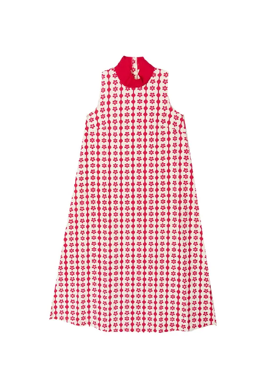 BURU x Bisby Maxi Mod Dress - Raspberry