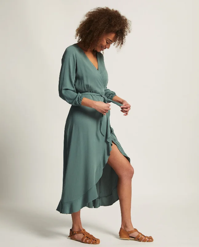 Laurel | Maxi Wrap Dress