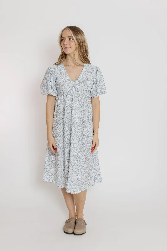 Lazy Summer Dress in Pale Blue