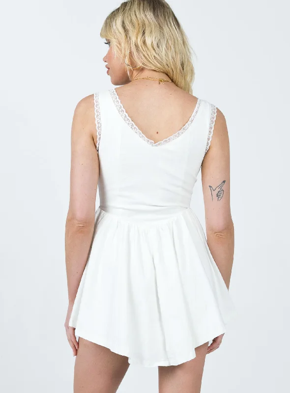 Scarlett Mini Dress White